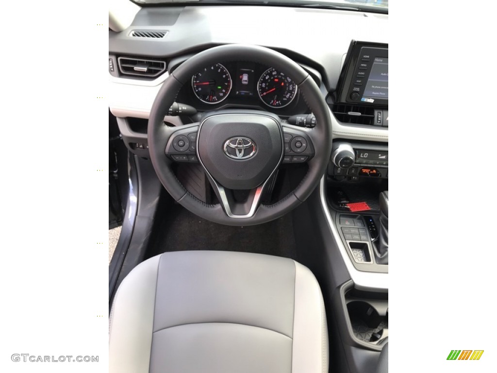 2019 RAV4 XLE AWD - Magnetic Gray Metallic / Light Gray photo #12