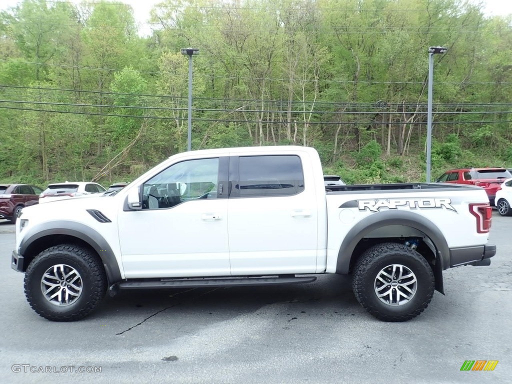 Oxford White 2018 Ford F150 SVT Raptor SuperCrew 4x4 Exterior Photo #133187349