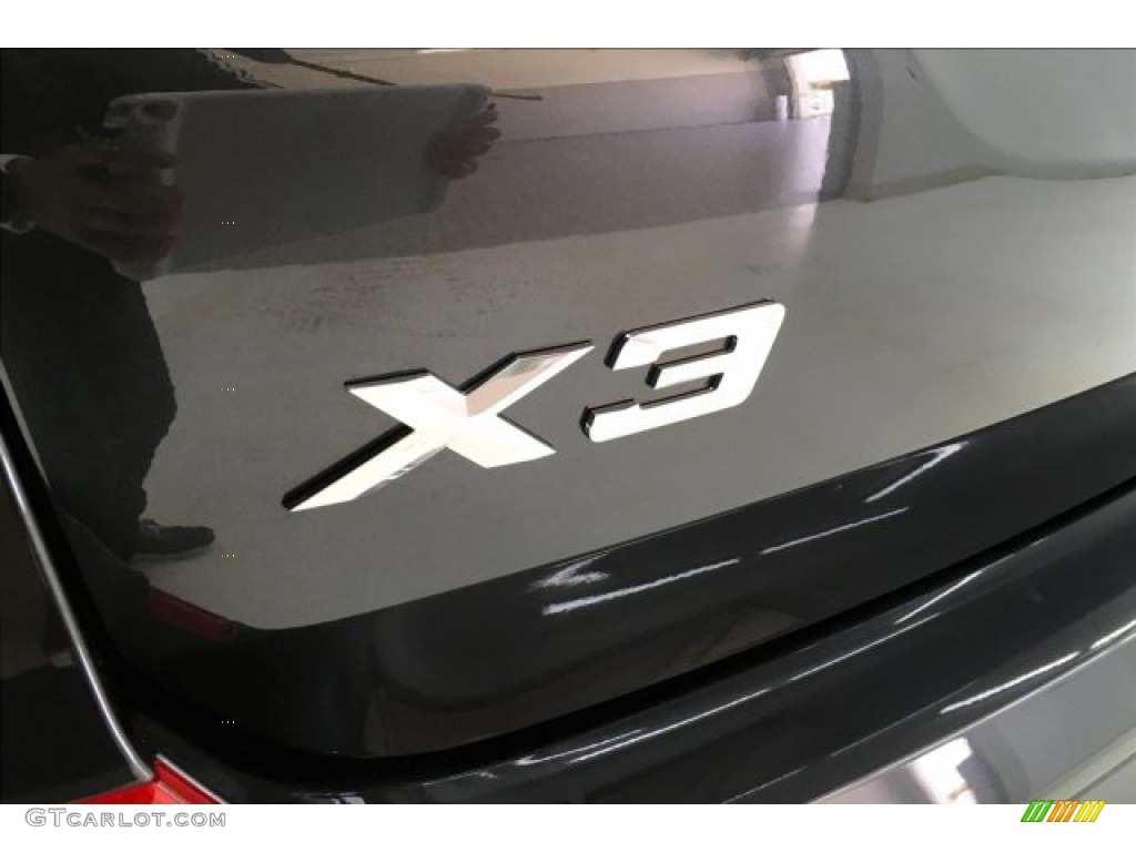 2019 X3 sDrive30i - Dark Graphite Metallic / Black photo #7