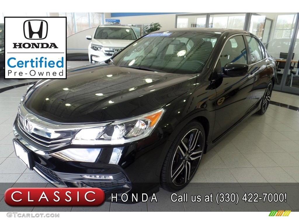 Crystal Black Pearl Honda Accord