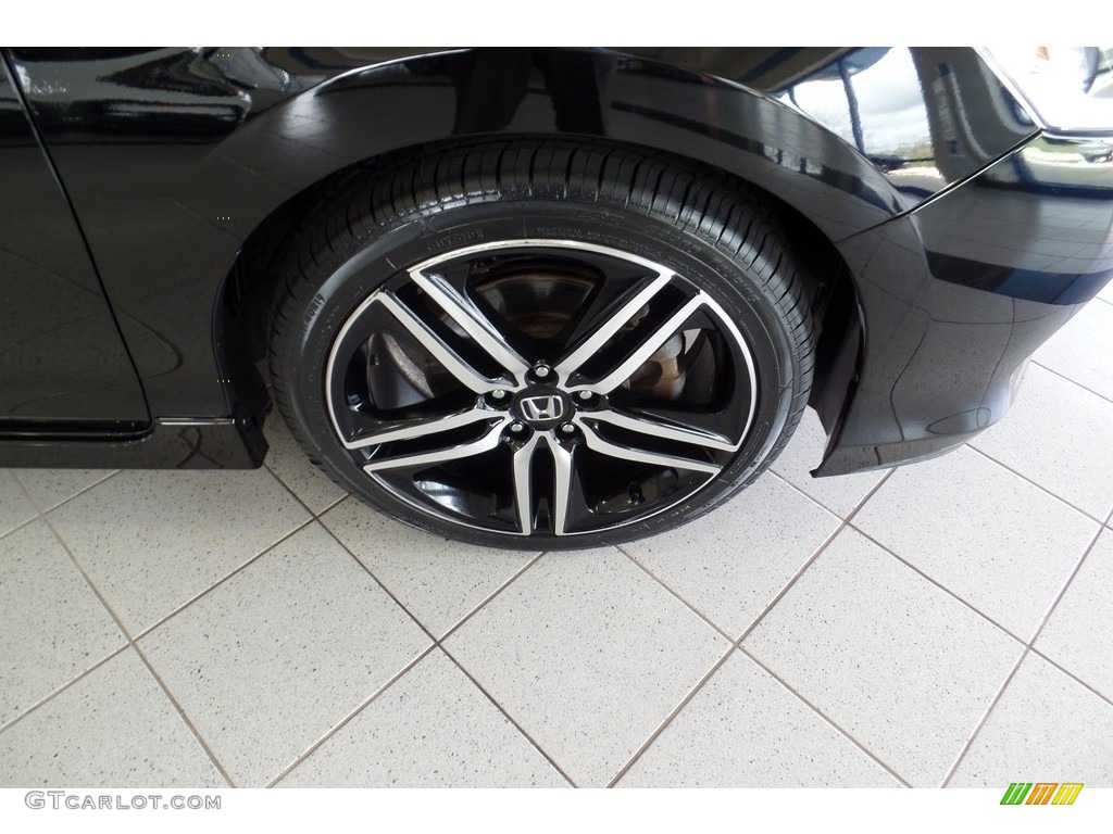 2016 Accord Sport Sedan - Crystal Black Pearl / Black photo #5