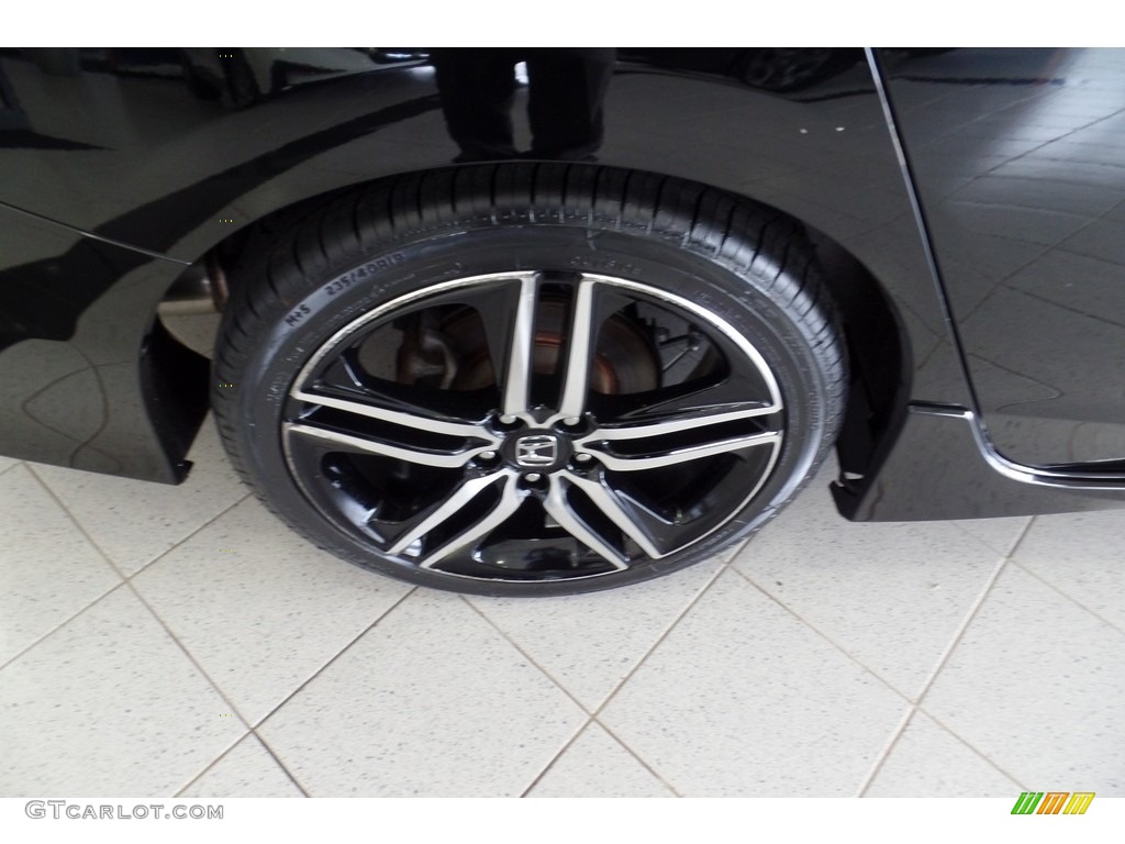2016 Accord Sport Sedan - Crystal Black Pearl / Black photo #6