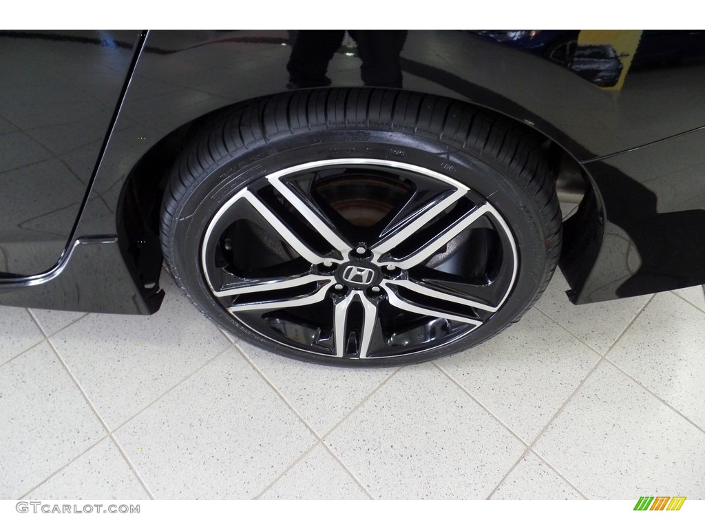 2016 Accord Sport Sedan - Crystal Black Pearl / Black photo #11