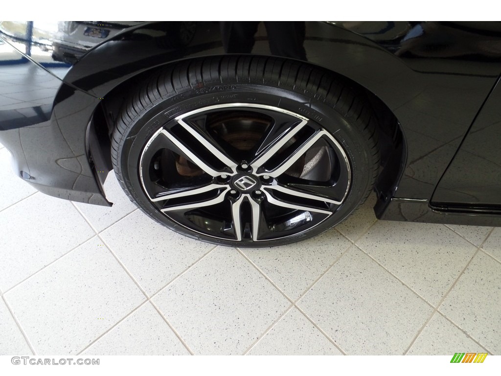 2016 Accord Sport Sedan - Crystal Black Pearl / Black photo #12
