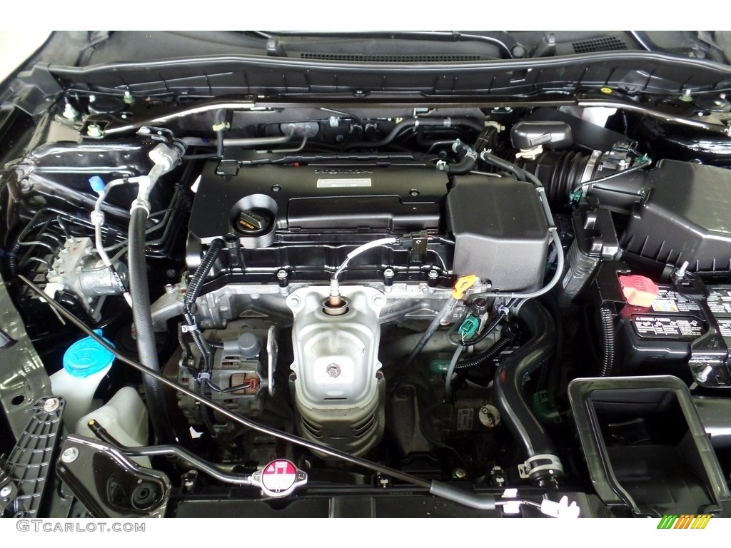 2016 Accord Sport Sedan - Crystal Black Pearl / Black photo #13