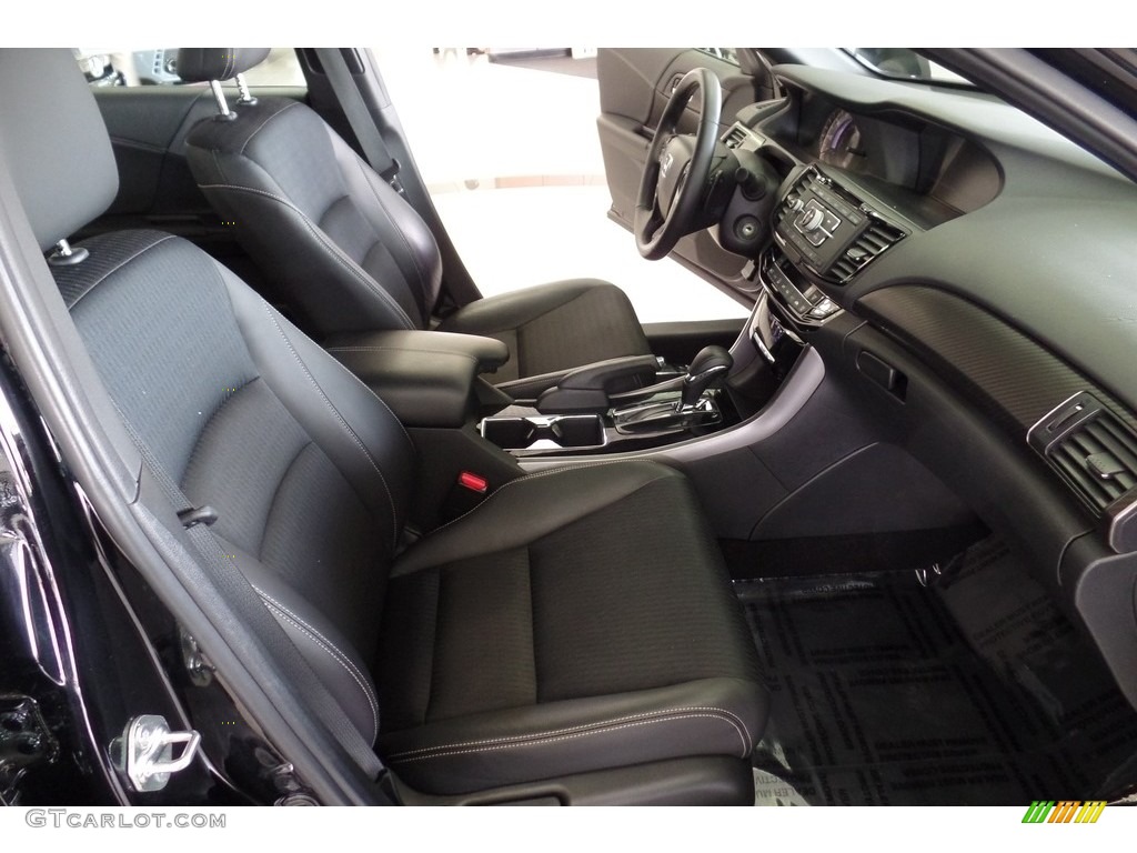 2016 Accord Sport Sedan - Crystal Black Pearl / Black photo #16