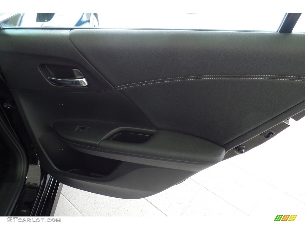 2016 Accord Sport Sedan - Crystal Black Pearl / Black photo #17