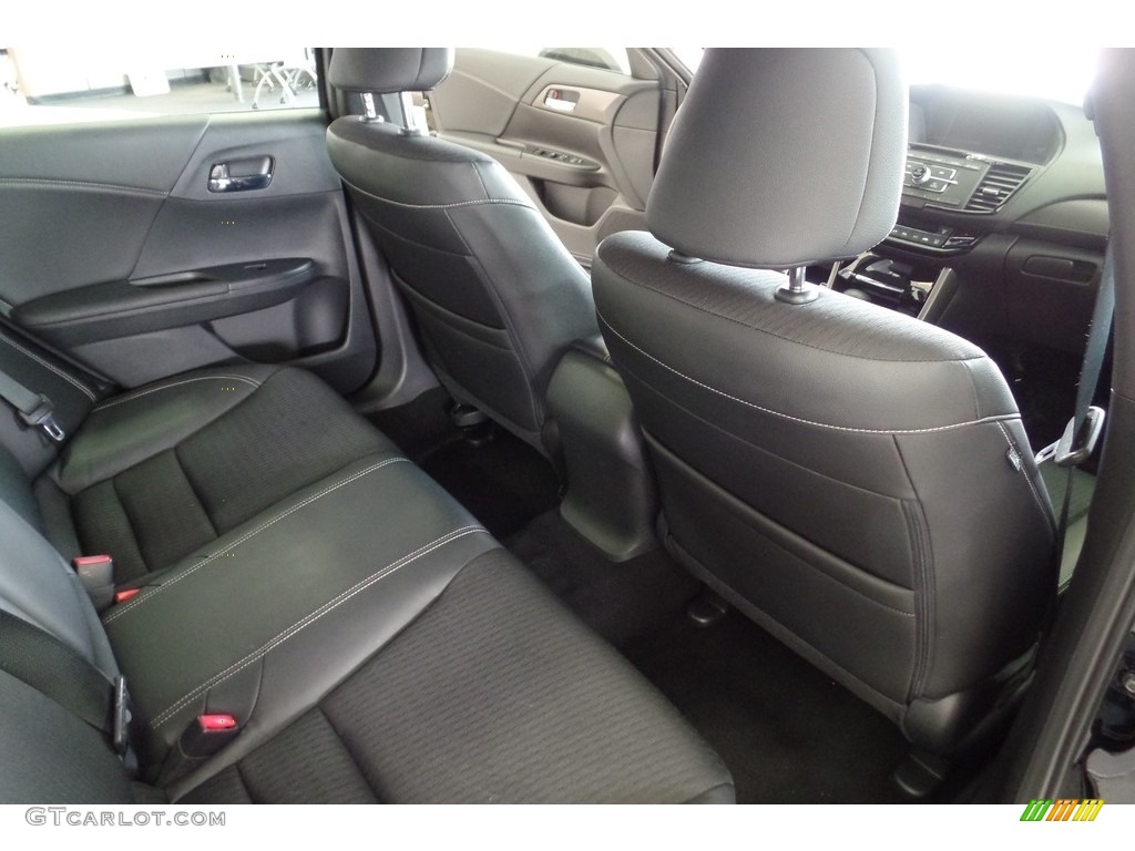 2016 Accord Sport Sedan - Crystal Black Pearl / Black photo #18