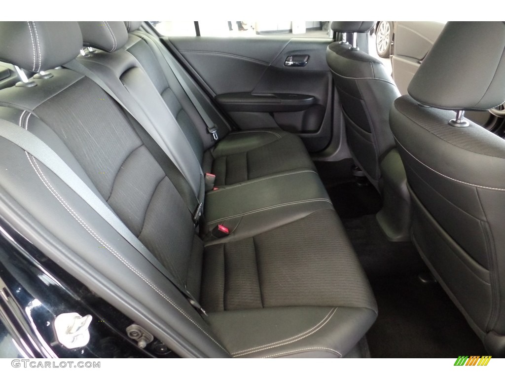 2016 Accord Sport Sedan - Crystal Black Pearl / Black photo #19