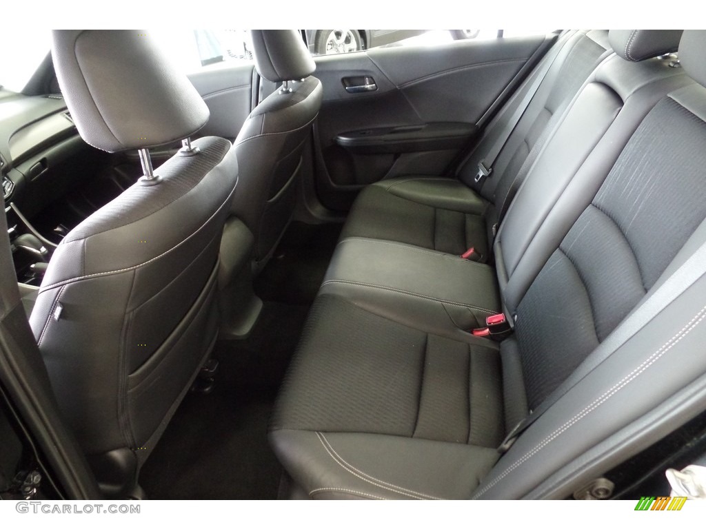 2016 Accord Sport Sedan - Crystal Black Pearl / Black photo #24