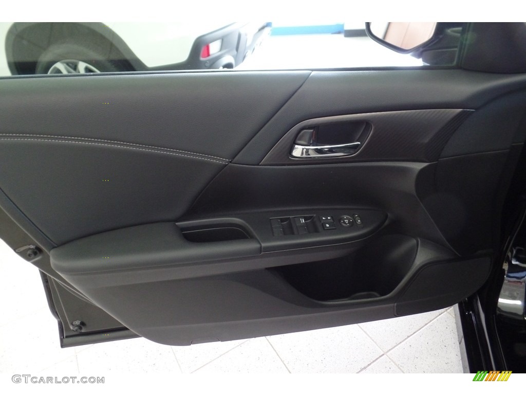 2016 Accord Sport Sedan - Crystal Black Pearl / Black photo #25