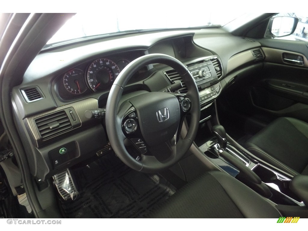 2016 Accord Sport Sedan - Crystal Black Pearl / Black photo #26