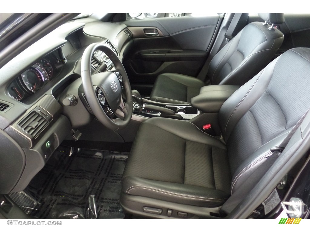 2016 Accord Sport Sedan - Crystal Black Pearl / Black photo #27