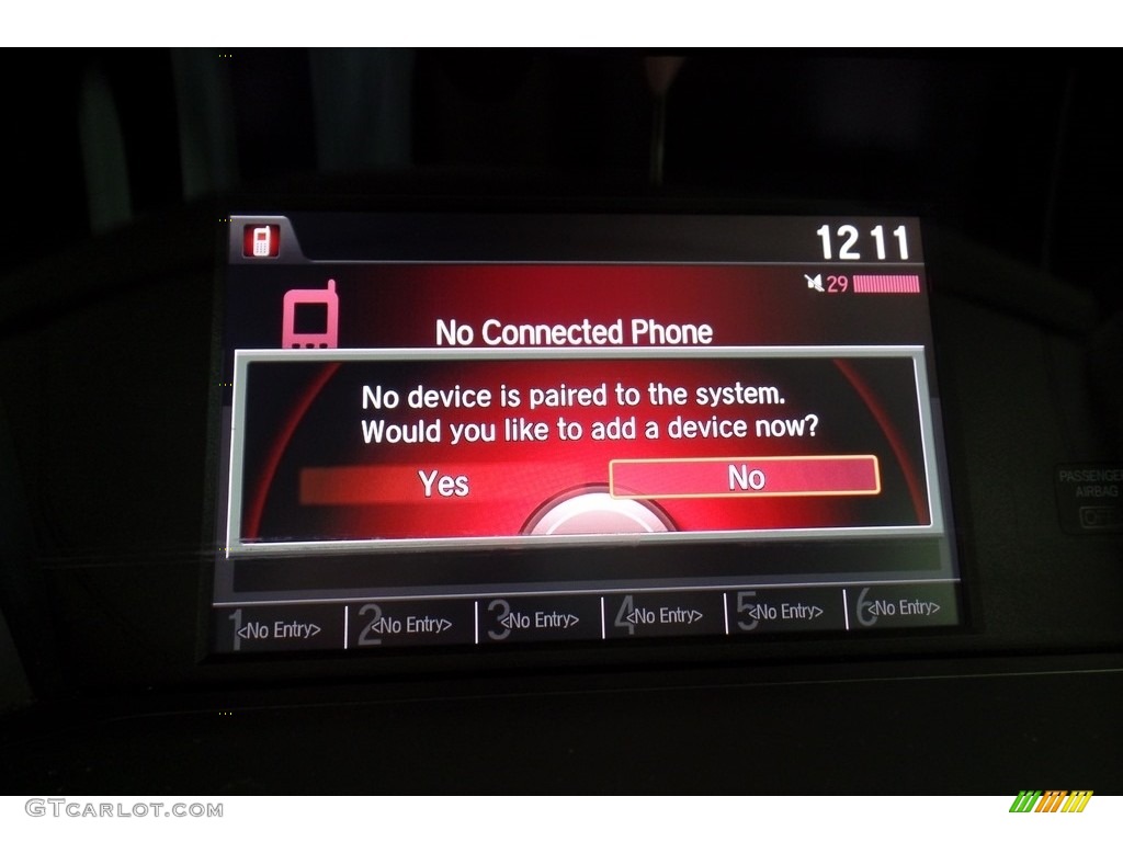 2016 Accord Sport Sedan - Crystal Black Pearl / Black photo #33