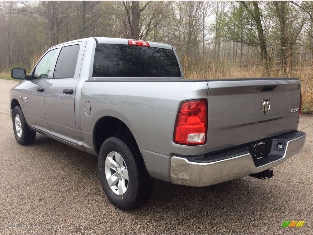 2019 1500 Classic Tradesman Crew Cab 4x4 - Billett Silver Metallic / Black/Diesel Gray photo #3