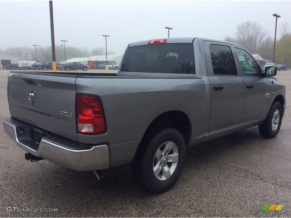2019 1500 Classic Tradesman Crew Cab 4x4 - Billett Silver Metallic / Black/Diesel Gray photo #5