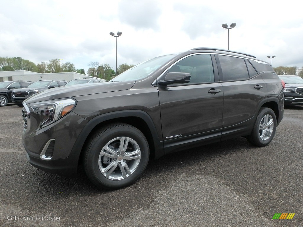 2019 Terrain SLE AWD - Smokey Quartz Metallic / Jet Black photo #1