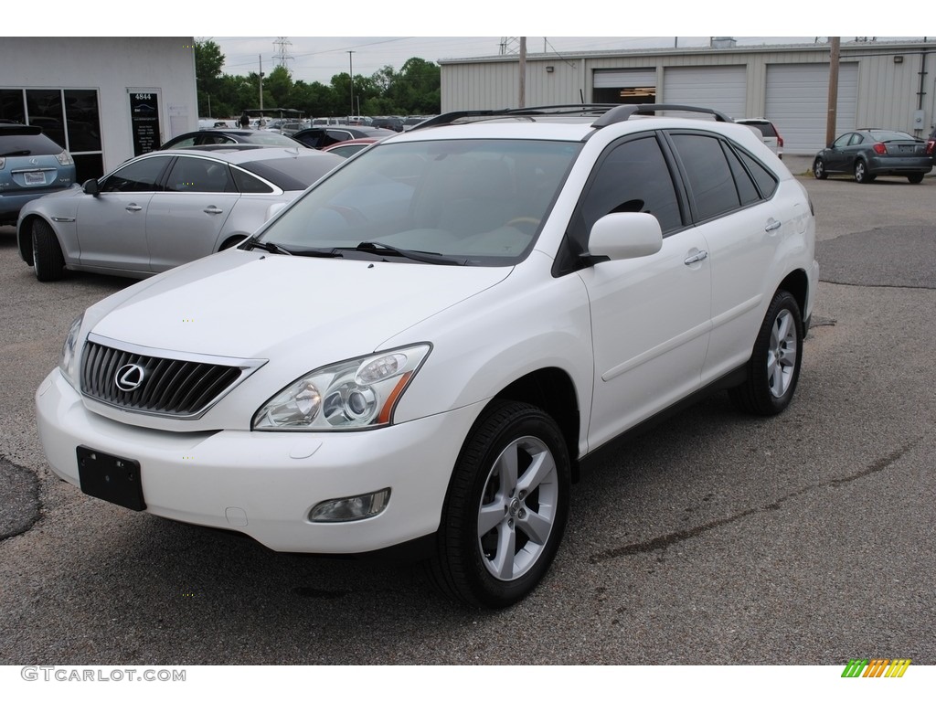 2008 RX 350 AWD - Crystal White / Ivory photo #1