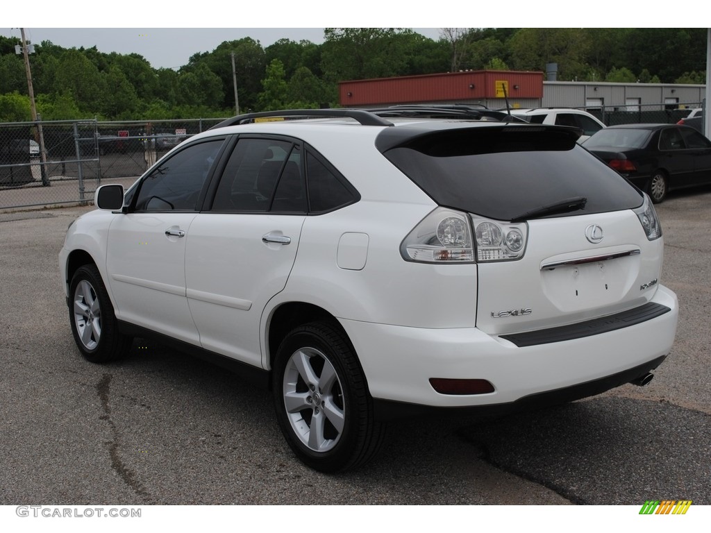 2008 RX 350 AWD - Crystal White / Ivory photo #3