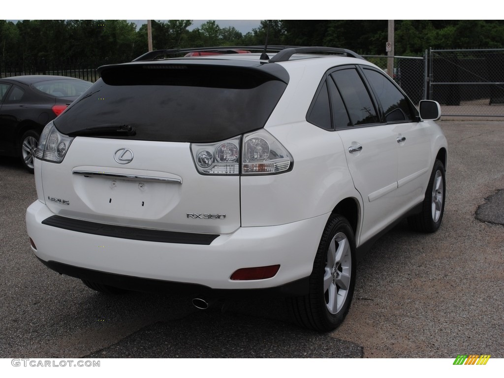 2008 RX 350 AWD - Crystal White / Ivory photo #5