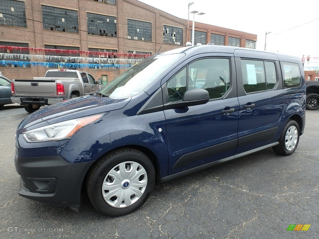 Dark Blue 2019 Ford Transit Connect XL Passenger Wagon Exterior Photo #133196128