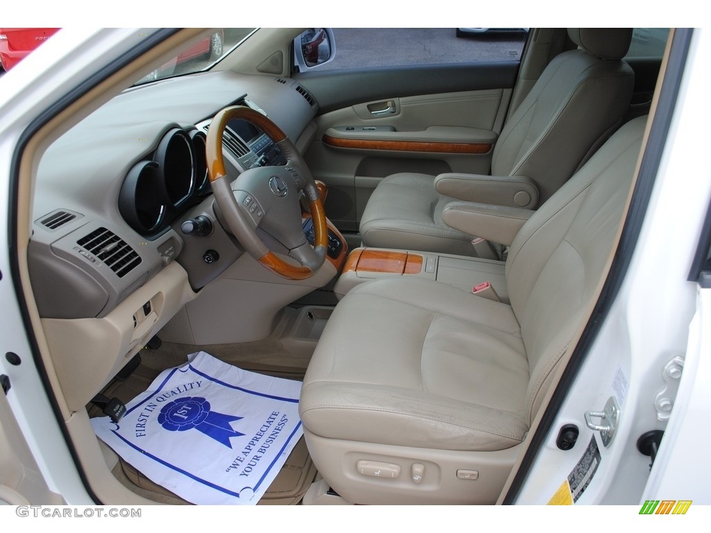 2008 RX 350 AWD - Crystal White / Ivory photo #11