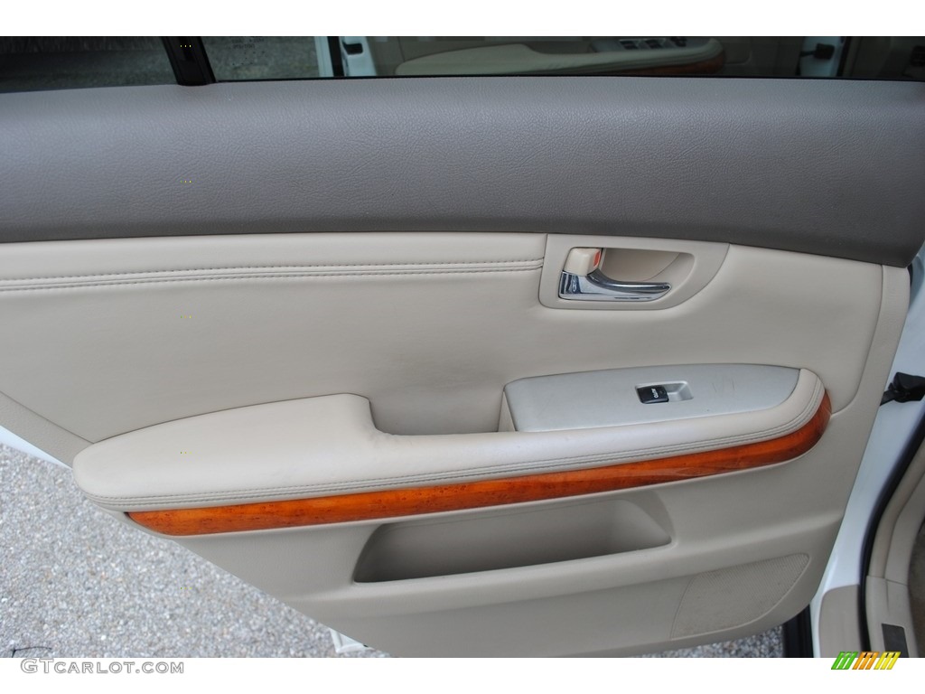 2008 RX 350 AWD - Crystal White / Ivory photo #21