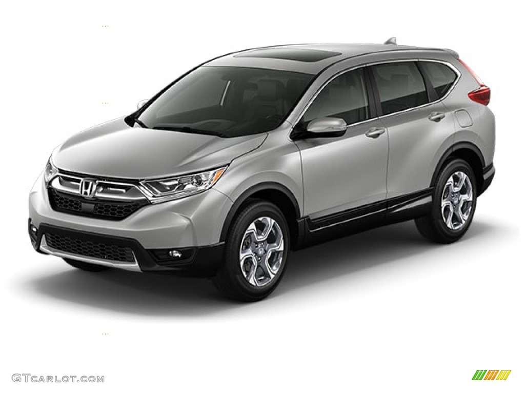 2019 CR-V EX - Lunar Silver Metallic / Black photo #37