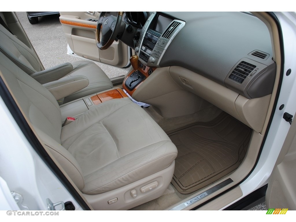 2008 RX 350 AWD - Crystal White / Ivory photo #27