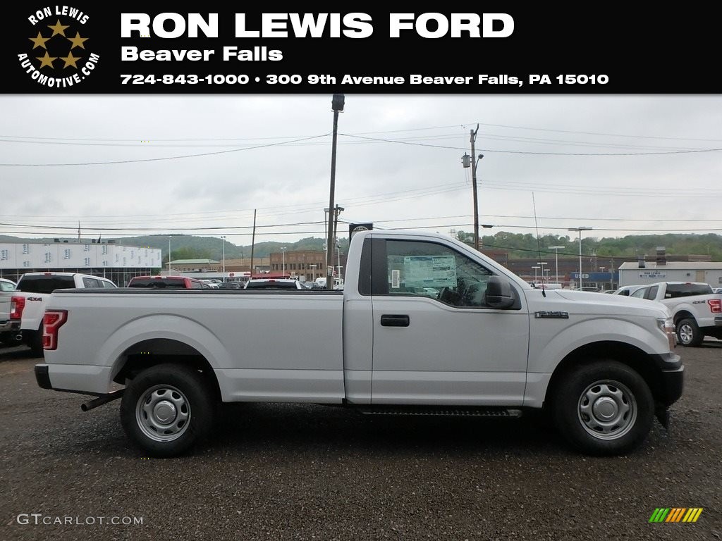 2019 F150 XL Regular Cab - Oxford White / Earth Gray photo #1