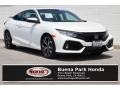 2018 White Orchid Pearl Honda Civic Si Coupe  photo #1