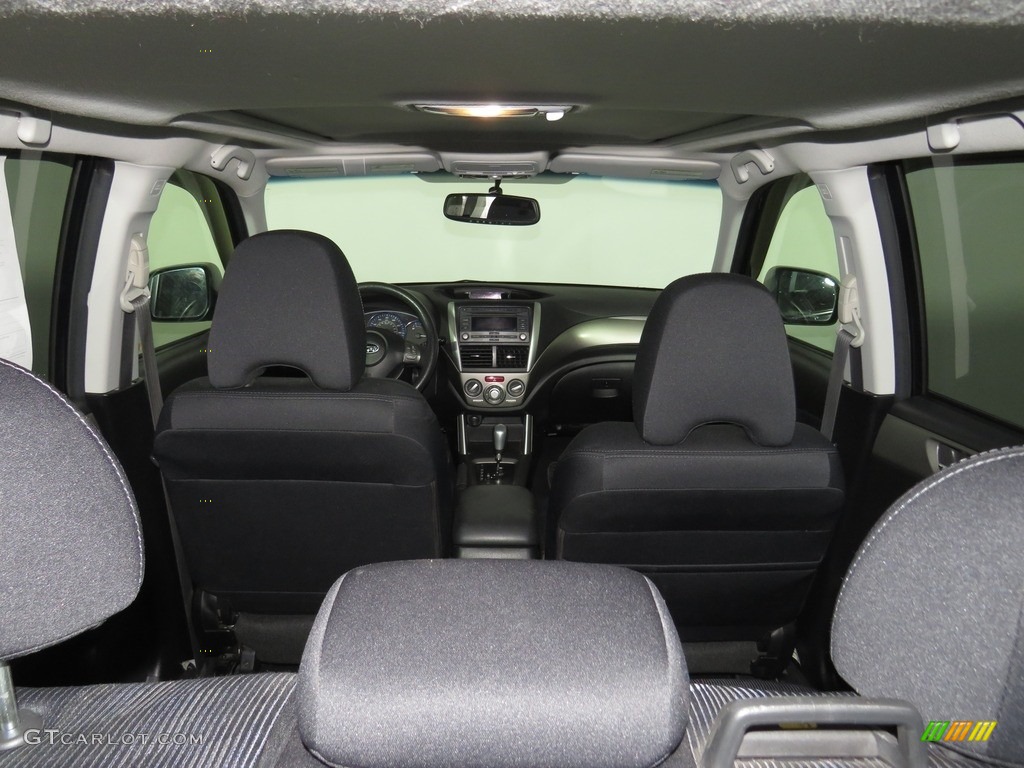 2010 Forester 2.5 X Premium - Obsidian Black Pearl / Platinum photo #15