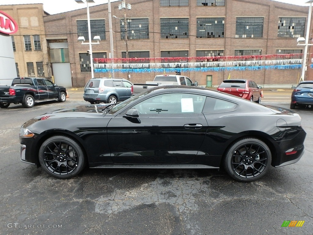 Shadow Black 2019 Ford Mustang EcoBoost Fastback Exterior Photo #133199031