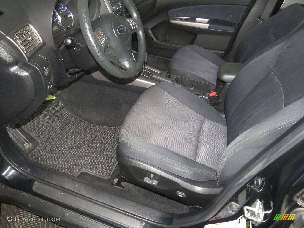 2010 Forester 2.5 X Premium - Obsidian Black Pearl / Platinum photo #21