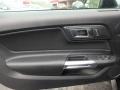 Ebony 2019 Ford Mustang EcoBoost Fastback Door Panel