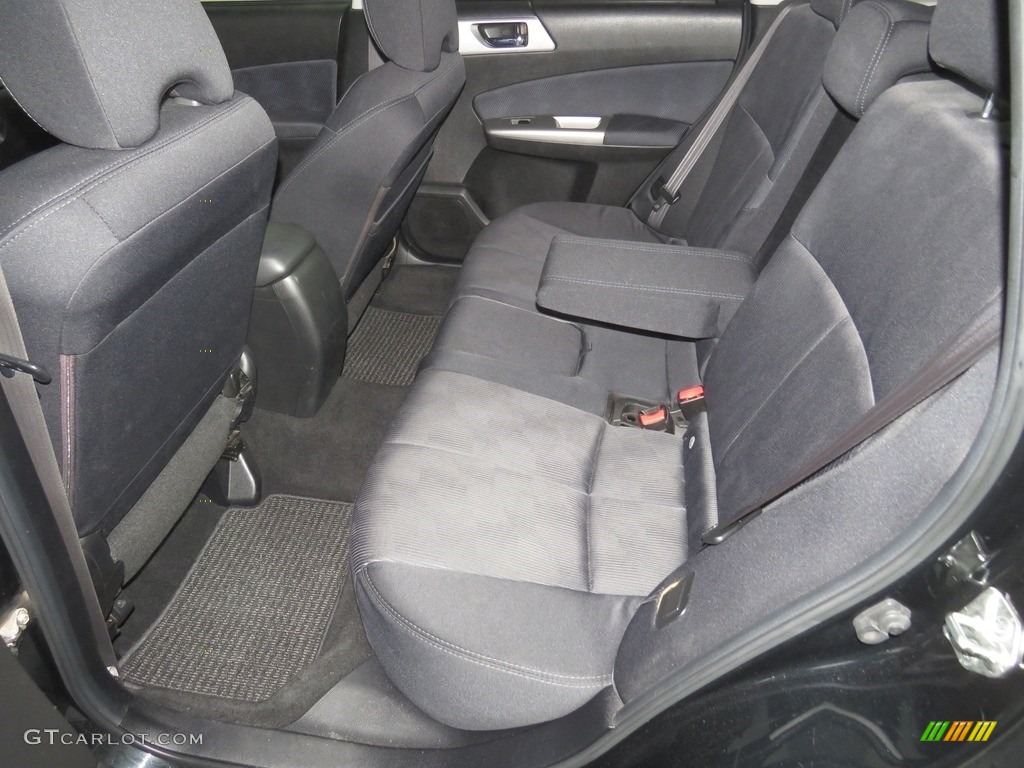 2010 Forester 2.5 X Premium - Obsidian Black Pearl / Platinum photo #25