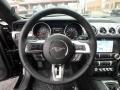 Ebony 2019 Ford Mustang EcoBoost Fastback Steering Wheel