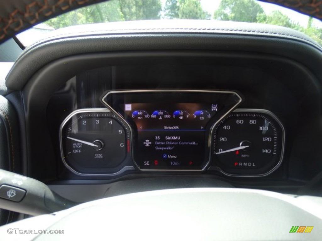 2019 GMC Sierra 1500 AT4 Crew Cab 4WD Gauges Photo #133199319
