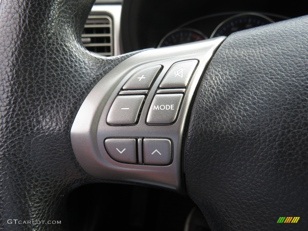 2010 Forester 2.5 X Premium - Obsidian Black Pearl / Platinum photo #37