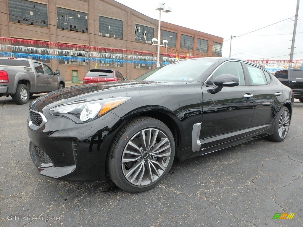 Aurora Black Pearl 2019 Kia Stinger 2.0L AWD Exterior Photo #133199943