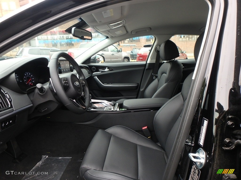 Black Interior 2019 Kia Stinger 2.0L AWD Photo #133199997
