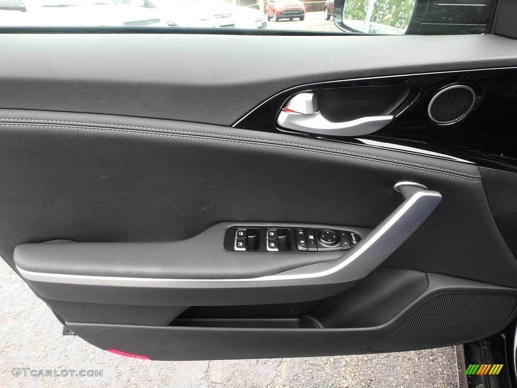 2019 Kia Stinger 2.0L AWD Black Door Panel Photo #133200054