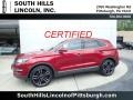 2017 Ruby Red Lincoln MKC Reserve AWD  photo #1