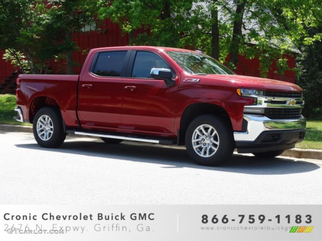 2019 Silverado 1500 LT Z71 Crew Cab 4WD - Cajun Red Tintcoat / Jet Black photo #1