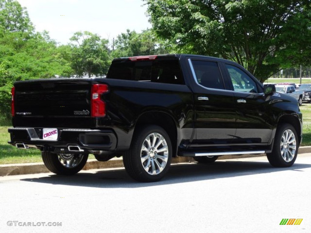 2019 Silverado 1500 High Country Crew Cab 4WD - Black / Jet Black photo #3