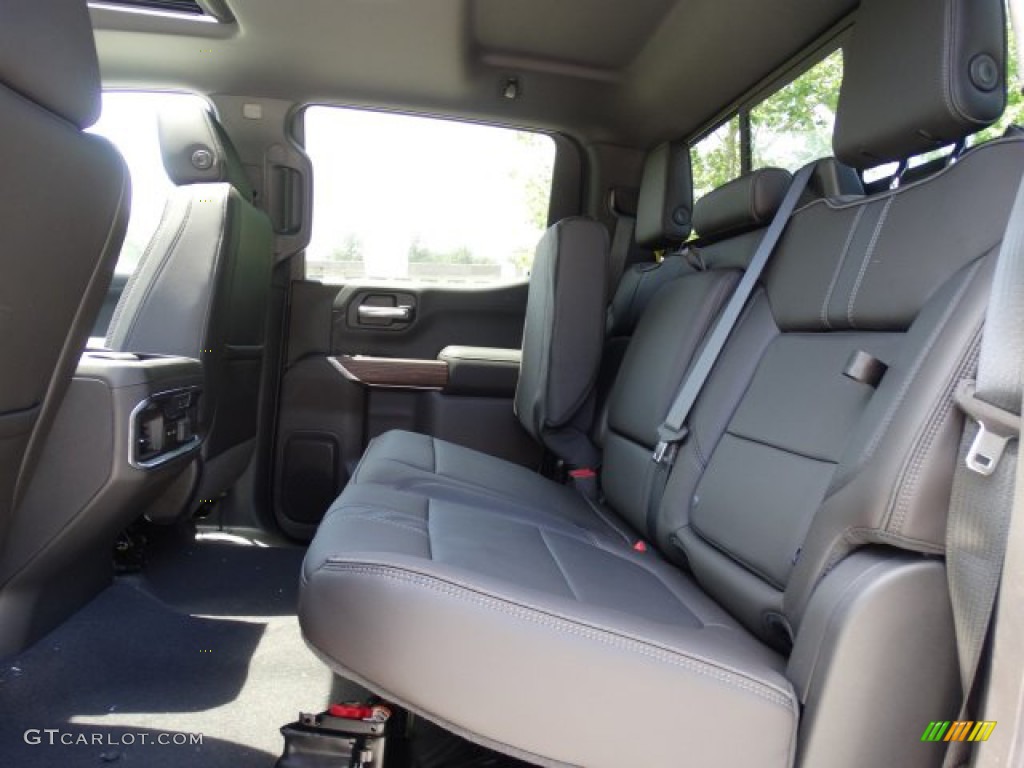 Jet Black Interior 2019 Chevrolet Silverado 1500 High Country Crew Cab 4WD Photo #133202667