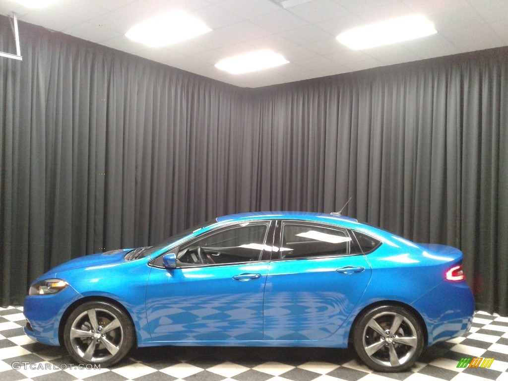 2016 Dart GT - Laser Blue Pearl / Black photo #1