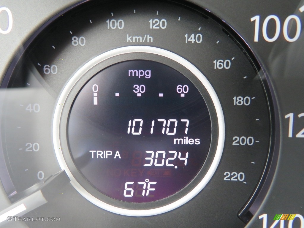 2013 CR-V EX-L AWD - White Diamond Pearl / Gray photo #35