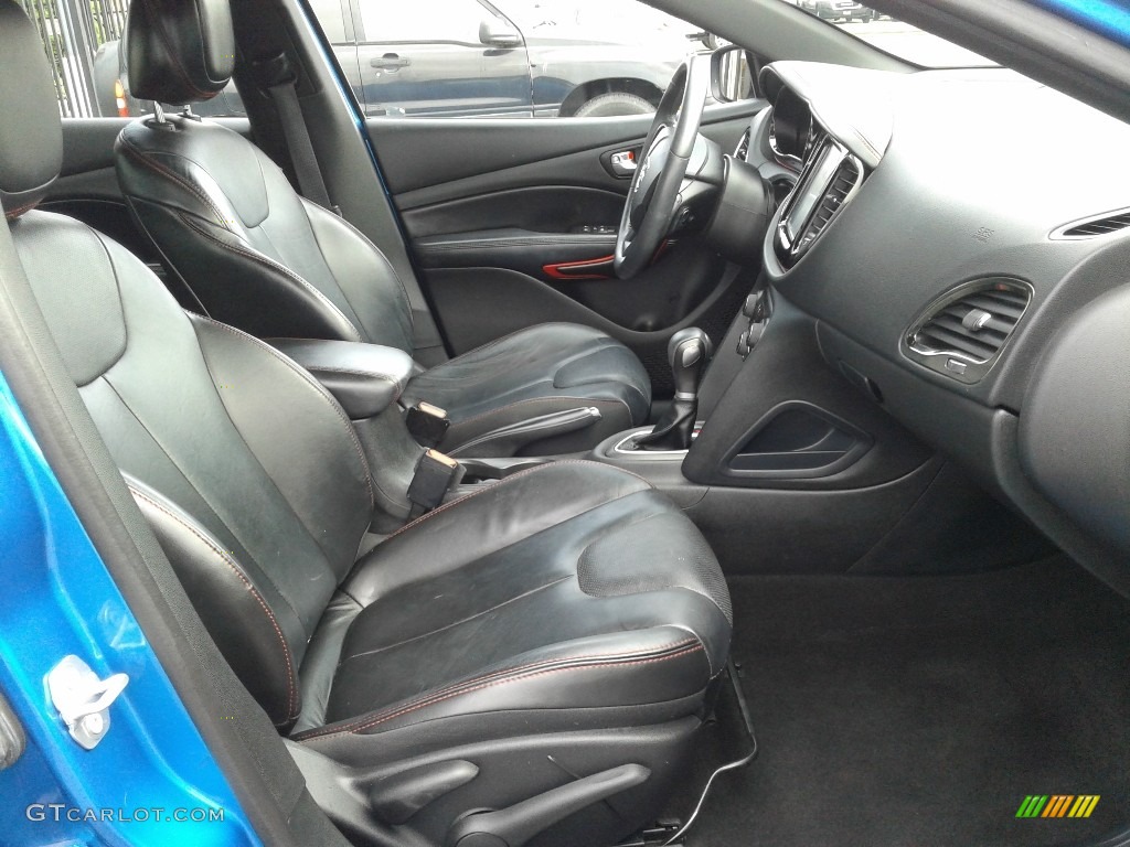 2016 Dart GT - Laser Blue Pearl / Black photo #14