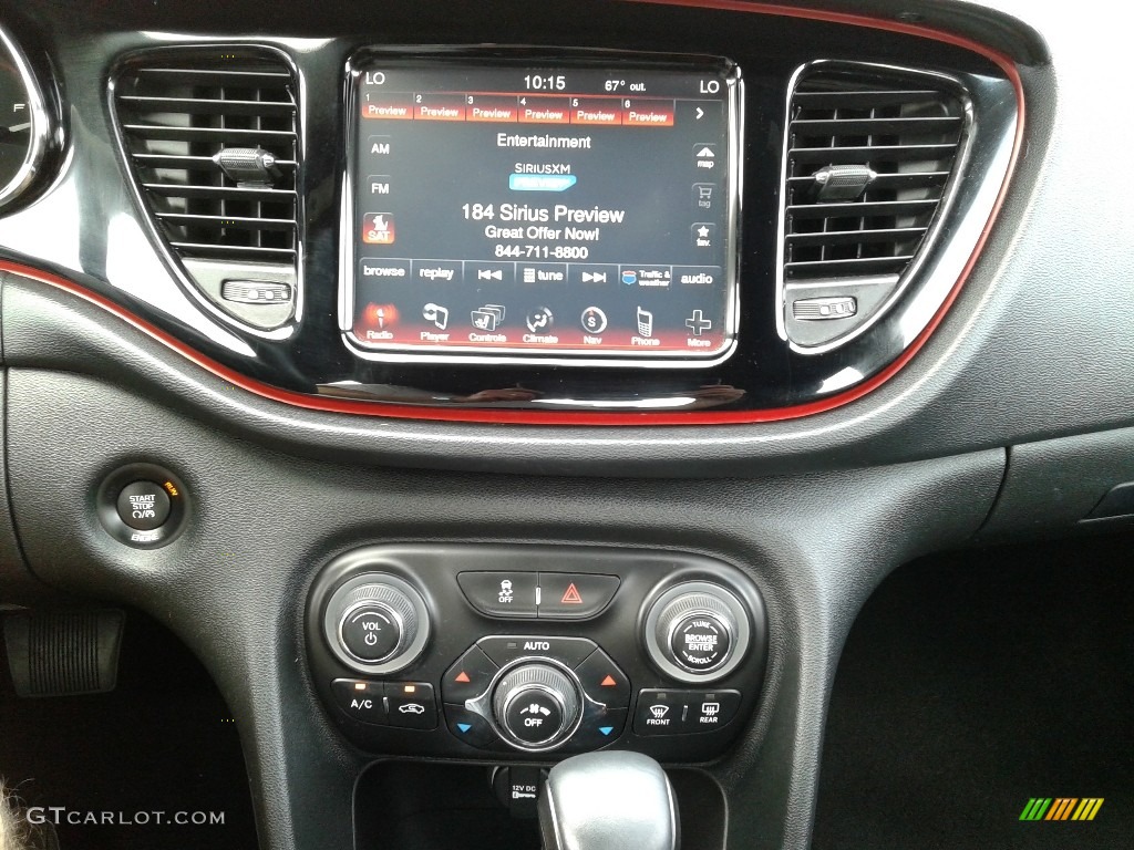 2016 Dart GT - Laser Blue Pearl / Black photo #19